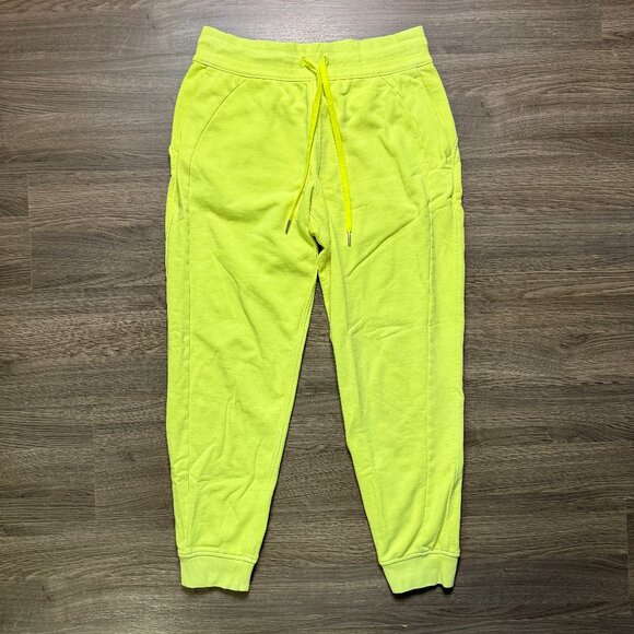 Lululemon Women's Scuba High-Rise French Terry Jogger - Yellow - Picture 2 of 10
